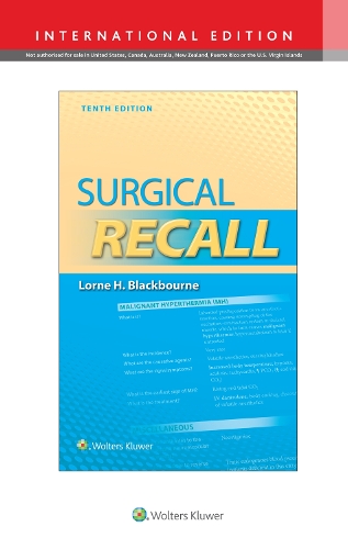 Бумажная книга «Surgical Recall», автор Лорн Блэкборн - фото №1