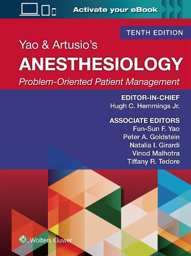 Паперова книга «Yao & Artusio's Anesthesiology: Problem-Oriented Patient Management Print + ebook with Multimedia», автор Х'ю К. Хеммінгс - фото №1