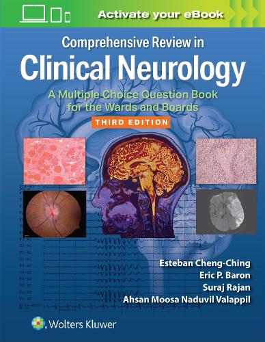 Паперова книга «Comprehensive Review in Clinical Neurology: A Multiple Choice Question Book  for the Wards and Boards Print + Ebook with Multimedia», авторів Ерік П. Барон, Естебан Ченг-Чінг - фото №1