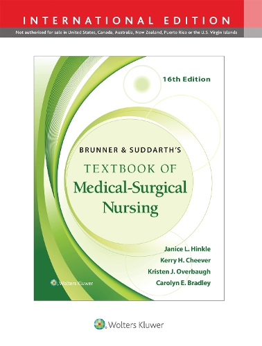 Бумажная книга «Brunner & Suddarth's Textbook of Medical-Surgical Nursing», авторов Керри Х. Чивер, Кристен Овербо - фото №1
