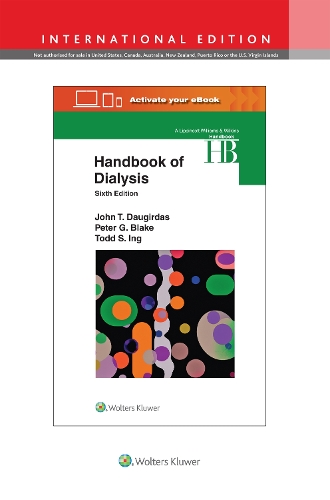 Паперова книга «Handbook of Dialysis», автор Джон Т. Даугірдас - фото №1