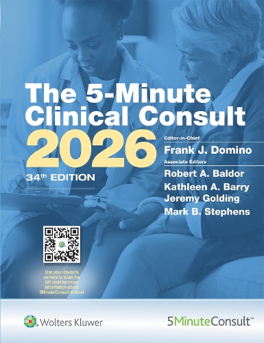 Паперова книга «The 5-Minute Clinical Consult 2026», автор Френк Доміно - фото №1