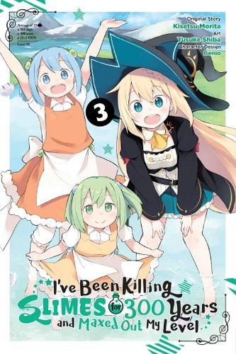 Бумажная книга «I've Been Killing Slimes for 300 Years and Maxed Out My Level, Vol. 3 (manga)», авторов Benio, Жасмин Бернхардт, Кисэцу Морита, Юсуке Шиба - фото №1