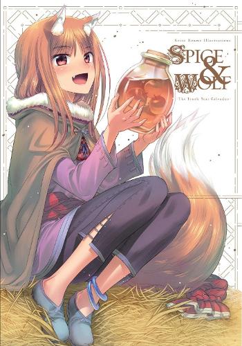 Бумажная книга «Keito Koume Illustrations Spice & Wolf: The Tenth Year Calvados», автор Кейто Куме - фото №1