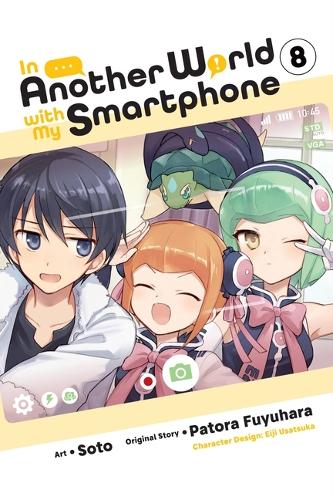 Бумажная книга «In Another World with My Smartphone, Vol. 8 (manga)», автор Патора Фуюхара - фото №1