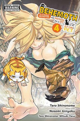 Бумажная книга «I'm a Behemoth, an S-Ranked Monster, but Mistaken for a Cat, I Live as an Elf Girl's Pet, Vol. 4», автор Нозоми Гиньоку - фото №1