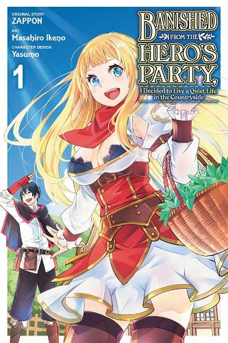 Бумажная книга «Banished from the Hero's Party, I Decided to Live a Quiet Life in the Countryside, Vol. 1 (manga)», авторов Дейл ДеЛюсия, Дайын Ким, Масахиро Икено, Ясумо Дзаппон, Дзаппон - фото №1