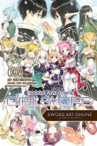 Бумажная книга «Sword Art Online: Girls' Ops, Vol. 8», автор Реки Кавахара - фото №1