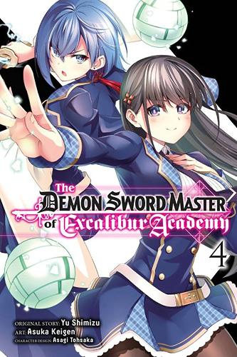 Бумажная книга «The Demon Sword Master of Excalibur Academy, Vol. 4 (manga)», автор Ю Симидзу - фото №1