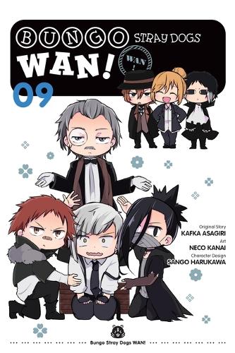 Паперова книга «Bungo Stray Dogs: Wan!, Vol. 9», авторів Кафка Асаґірі, Санго Харукава - фото №1