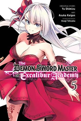 Бумажная книга «The Demon Sword Master of Excalibur Academy, Vol. 5 (manga)», автор Ю Симидзу - фото №1