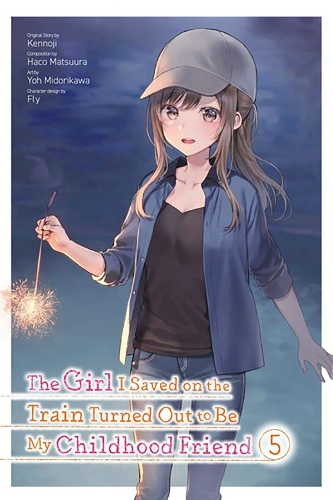 Паперова книга «The Girl I Saved on the Train Turned Out to Be My Childhood Friend. Volume 5», автор Кенодзі - фото №1