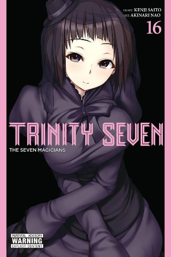 Бумажная книга «Trinity Seven, Vol. 16», автор Кенджи Сайто - фото №1
