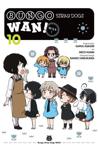 Паперова книга «Bungo Stray Dogs: Wan!, Vol. 10», авторів Кафка Асаґірі, Неко Канай, Санго Харукава - фото №1