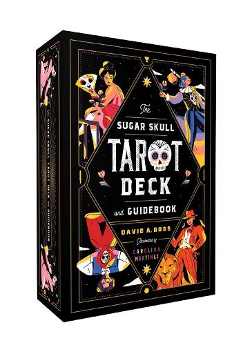 Паперова книга «The Sugar Skull Tarot Deck and Guidebook», автор Девід А. Росс - фото №1