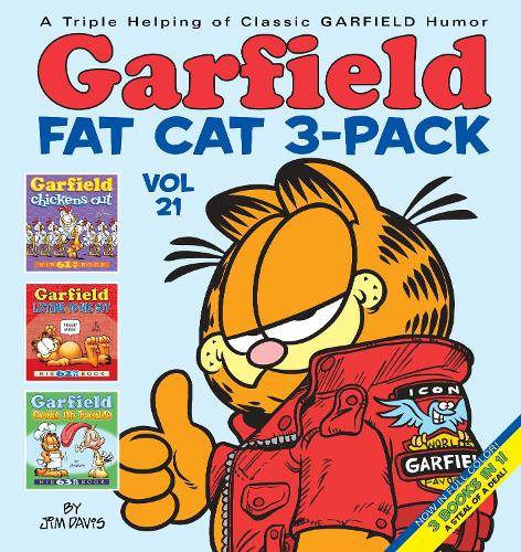 Бумажная книга «Garfield Fat Cat 3-Pack #21», автор Джим Дэвис - фото №1
