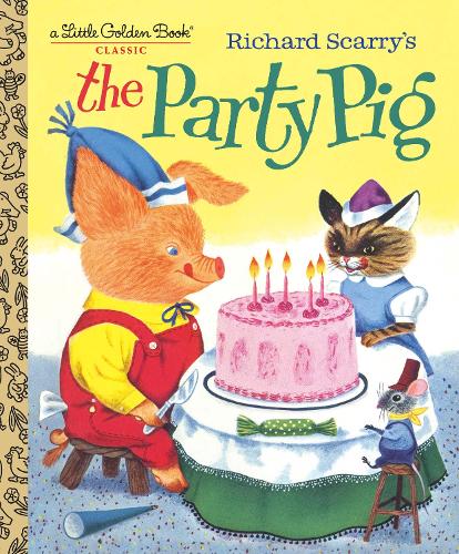 Бумажная книга «Richard Scarry's The Party Pig», авторов Байрон Джексон, Кэтрин Джексон - фото №1