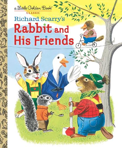 Бумажная книга «Richard Scarry's Rabbit and His Friends», автор Ричард Скарри - фото №1