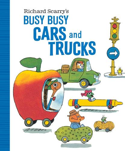 Бумажная книга «Richard Scarry's Busy Busy Cars and Trucks», автор Ричард Скарри - фото №1