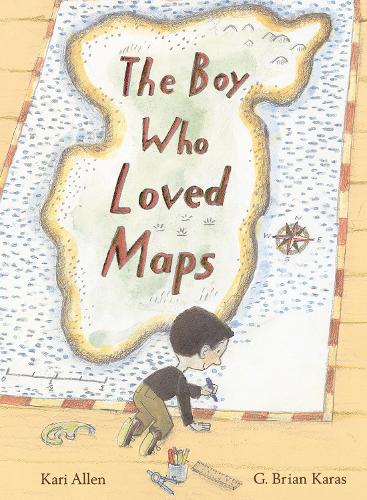 Паперова книга «The Boy Who Loved Maps», автор Г. Брайан Карас - фото №1