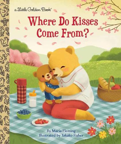 Паперова книга «Where Do Kisses Come From?», авторів Марія Флемінг, Такако Фішер - фото №1