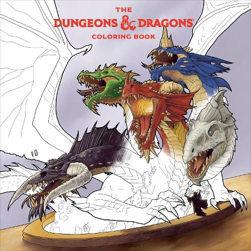 [object Object] «The Dungeons & Dragons Coloring Book: 80 Adventurous Line Drawings», автор Official Dungeons & Dragons - фото №1