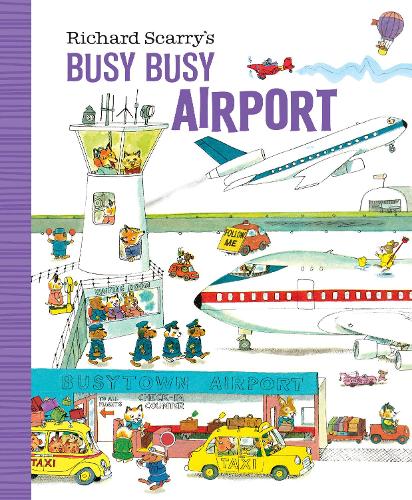 Бумажная книга «Richard Scarry's Busy Busy Airport», автор Ричард Скарри - фото №1