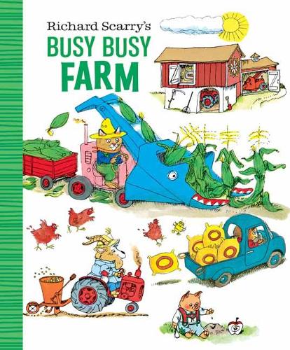 Бумажная книга «Richard Scarry's Busy Busy Farm», автор Ричард Скарри - фото №1
