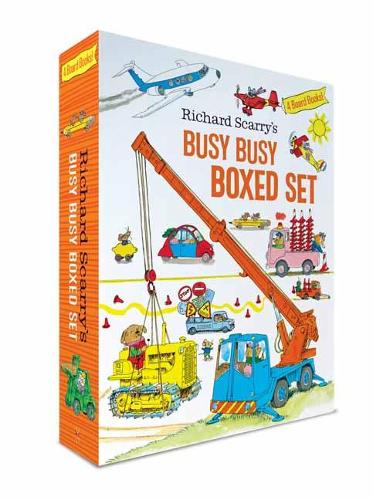 Бумажная книга «Richard Scarry's Busy Busy Boxed Set», автор Ричард Скарри - фото №1
