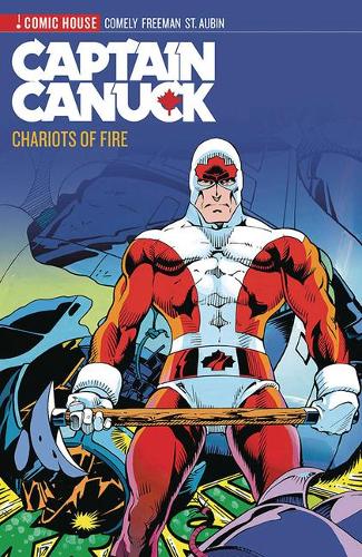 Паперова книга «Captain Canuck Archives Volume 2- Chariots of Fire», автор Річард Комелі - фото №1