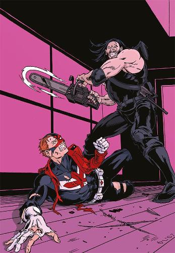 Паперова книга «Captain Canuck Archives Volume 4- Unholy War», авторів Дрю Ланглуа, Ріель Ланглуа - фото №1