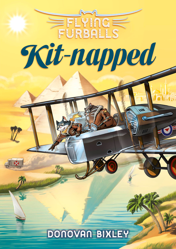 Паперова книга «Flying Furballs: Kit-napped» - фото №1