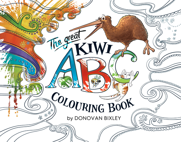 Бумажная книга «The Great Kiwi ABC Colouring Book» - фото №1