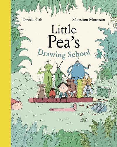 Паперова книга «Little Pea's Drawing School», автор Давіде Калі - фото №1