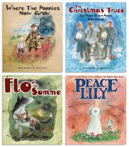 [object Object] «Where The Poppies Now Grow - The Complete Collection of 4 Books: Where The Poppies Now Grow/The Christmas Truce/Flo of the Somme/Peace Lily», автор Хилари Робинсон - фото №1