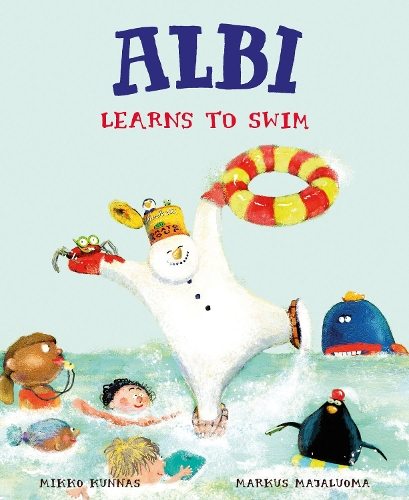 Паперова книга «ALBI LEARNS TO SWIM», авторів Маркус Маджалуома, Мікко Куннас - фото №1