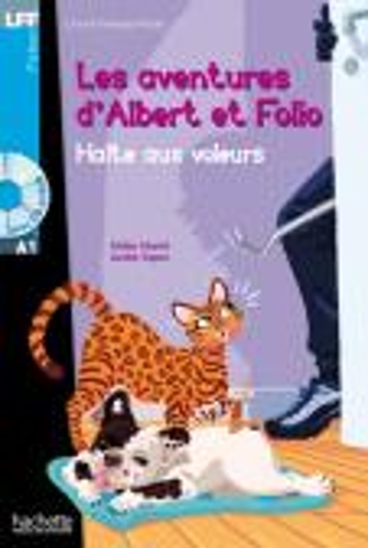 Бумажная книга «Albert et Folio: Halte aux voleurs! + online audio - LFF A1», авторов Андре Трепер, Дидье Эберле - фото №1