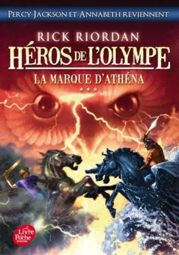 Бумажная книга «Heros de l'Olympe 3/La marque d'Athena», автор Рик Риордан - фото №1