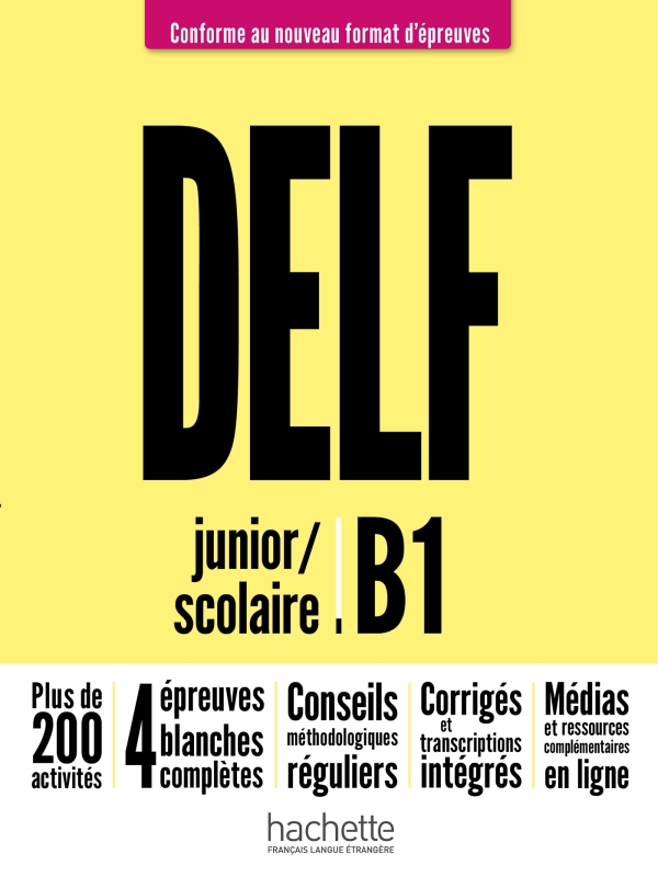 Паперова книга «DELF junior/scolaire. Nouveau format d'épreuves (B1)», авторів Паскаль Бірас, Сара Азеведо Родрігес, Неллі Мус - фото №1