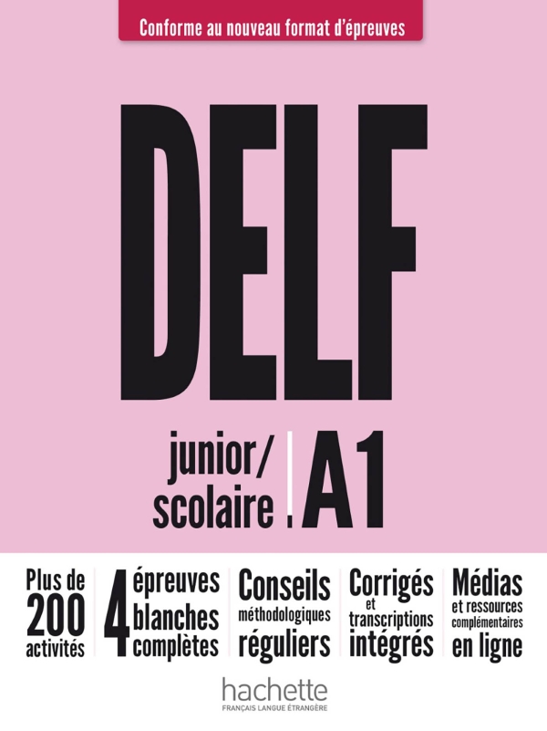 Паперова книга «DELF junior/scolaire. Nouveau format d'épreuves (A1)», авторів Неллі Мус, Паскаль Бірас, Джаліла Ель Барака - фото №1
