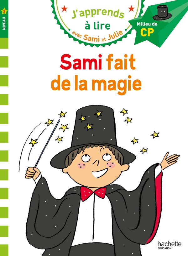 Бумажная книга «Sami et Julie CP Niveau 2. Sami fait de la magie», авторов Тереза ​​Бонте, Эммануэль Массоно - фото №1