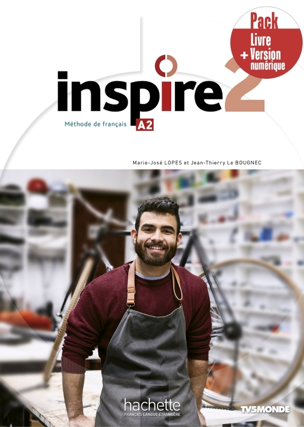 [object Object] «Inspire 2. Pack Livre + Version numérique», авторів Жан-Тьєррі Ле Буньєк, Мари-Жозе Лопес - фото №1