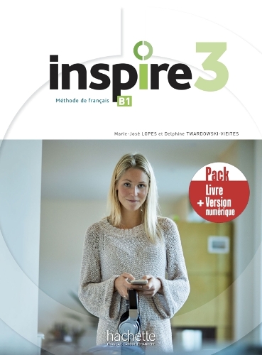 Паперова книга «Inspire 3 - Pack - Livre + Version numérique», автор Французский язык как иностранный - фото №1