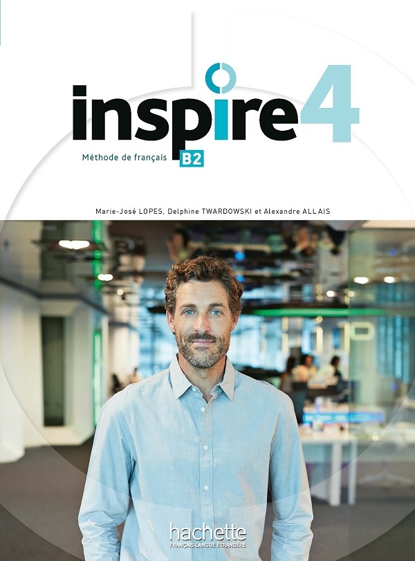 Паперова книга «Inspire 4 livre de l'élève + audio/vidéo + Parcours digital», авторів Мари-Жозе Лопес, Дельфіна Твардовськи-Вієтес - фото №1