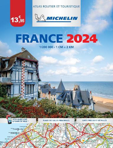 Паперова книга «France Essential 2024 Tourist & Motoring Atlas», автор Мішлен - фото №1