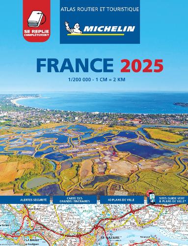 Бумажная книга «France 2025 - Tourist & Motoring Atlas Multi-flex», автор Мишлен - фото №1