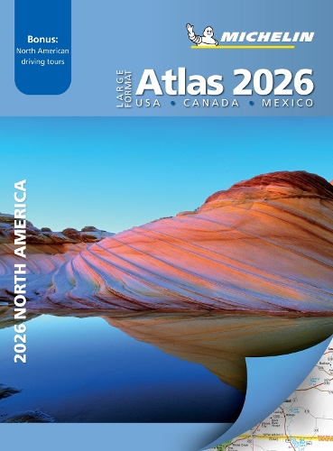 Бумажная книга «Large Format Atlas 2026 USA - Canada - Mexico (A3-Paperback)», автор Мишлен - фото №1