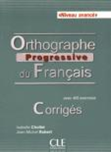 Бумажная книга «Orthographe progressive du francais - Niveau avancé», автор Изабель Шоллет - фото №1