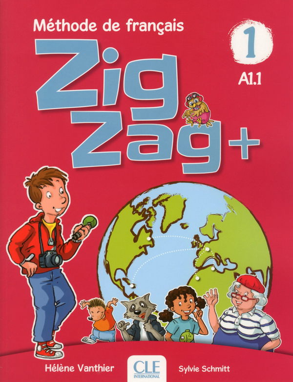 Паперова книга «Zigzag+ 1. Niveau A1.1. Livre de leleve (+ CD)», автор Елен Вантьє - фото №1
