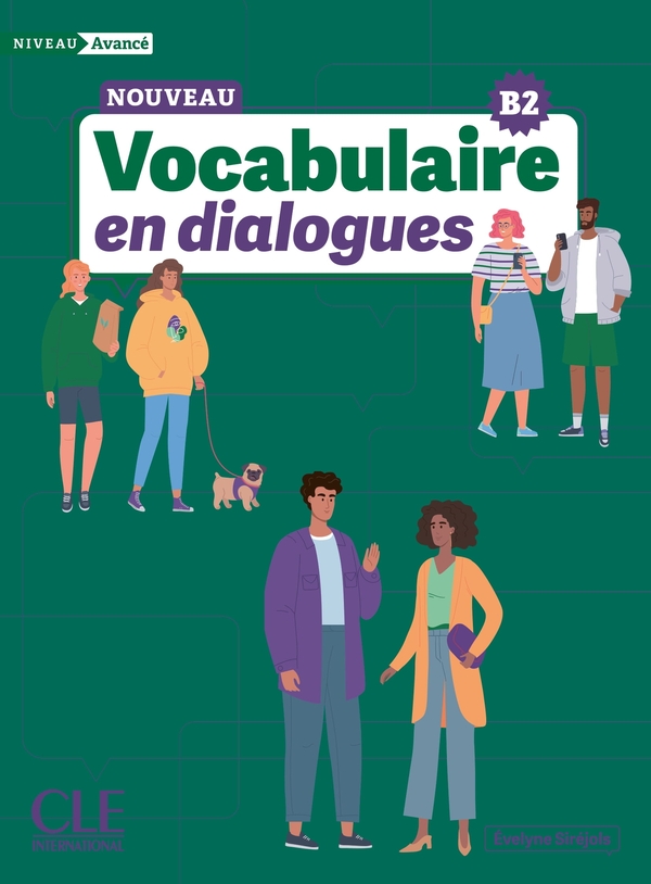 Бумажная книга «En dialogues Vocabulaire Intermédiaire B2 Livre + Audio en ligne», автор Эвелин Сирехоль - фото №1